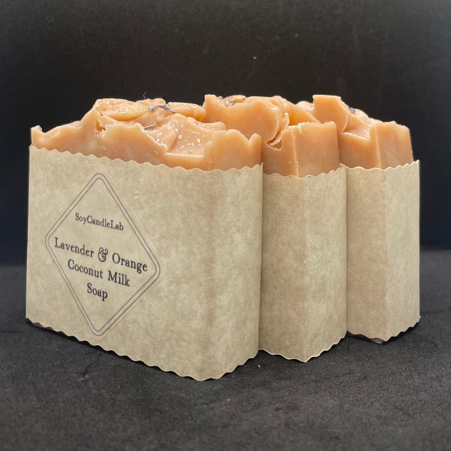 3 Pack Coconut Milk Soap With Lavender & Orange